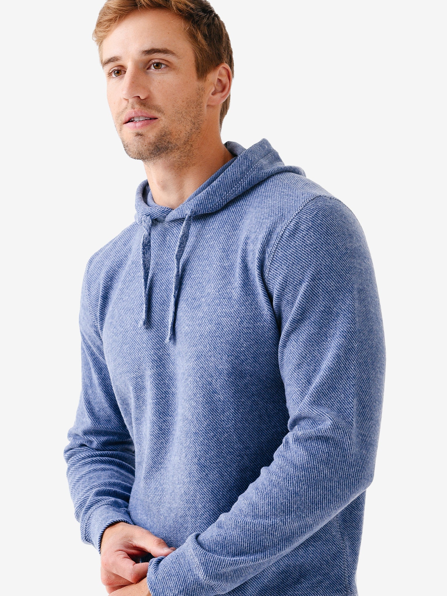 Faherty Brand Men's Legend Sweater Hoodie | $148.00 | Saint Bernard