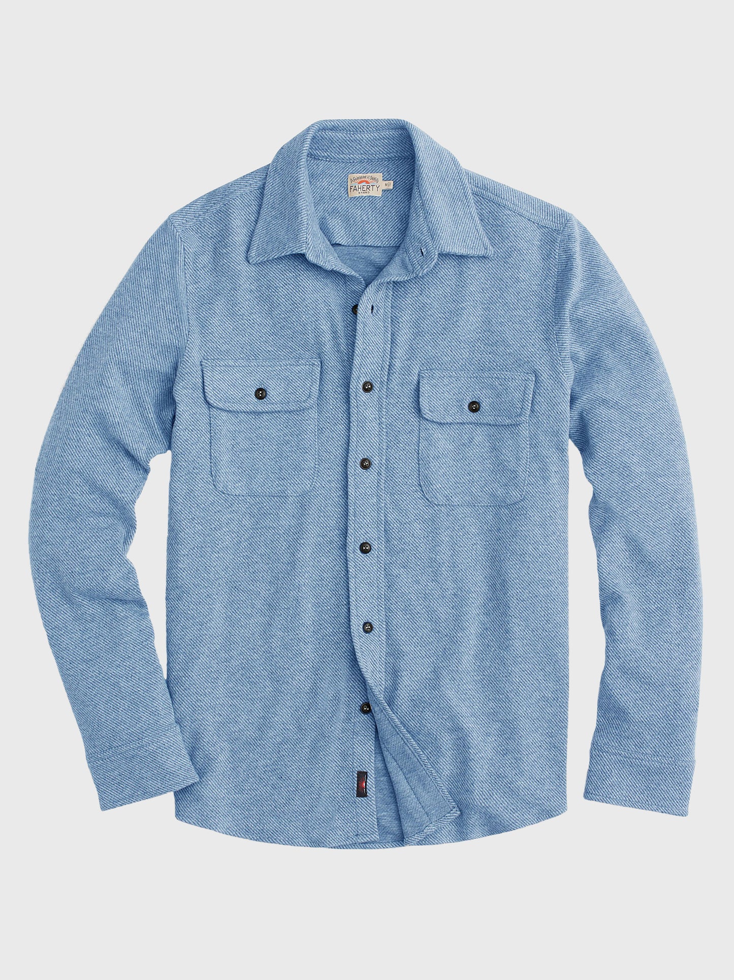 Faherty Brand Men's Legend Sweater Shirt - Saint Bernard