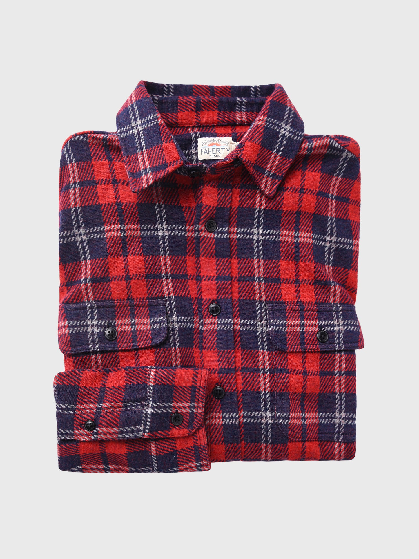 Faherty Brand Men's Legend Sweater Shirt - Saint Bernard