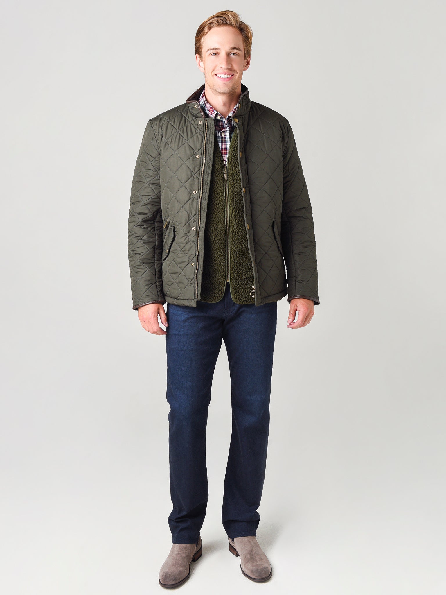 Barbour Men's Berber Liner Vest Saint Bernard Barbour Men's Berber Liner Vest Saint Bernard