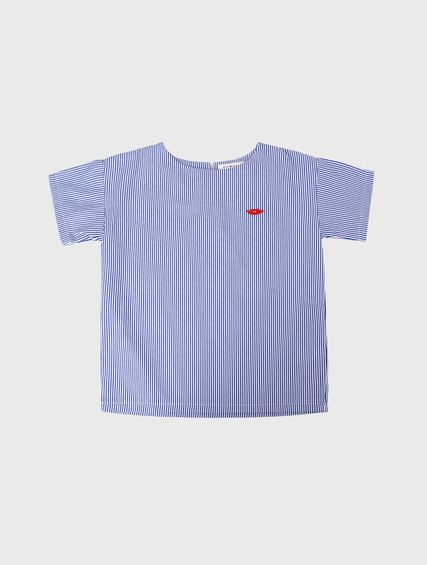 Mini Moly Little Girls' Striped Kiss Top - Saint Bernard