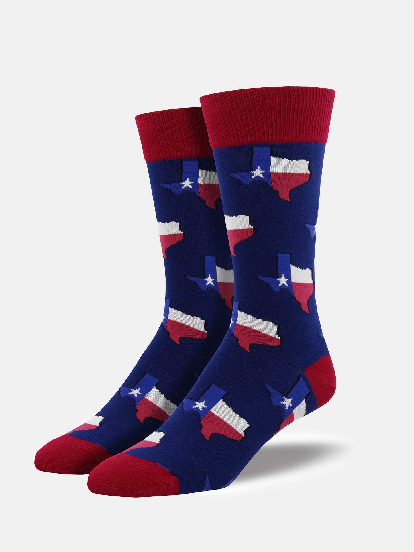 Socksmith Men's Texas Socks - Saint Bernard