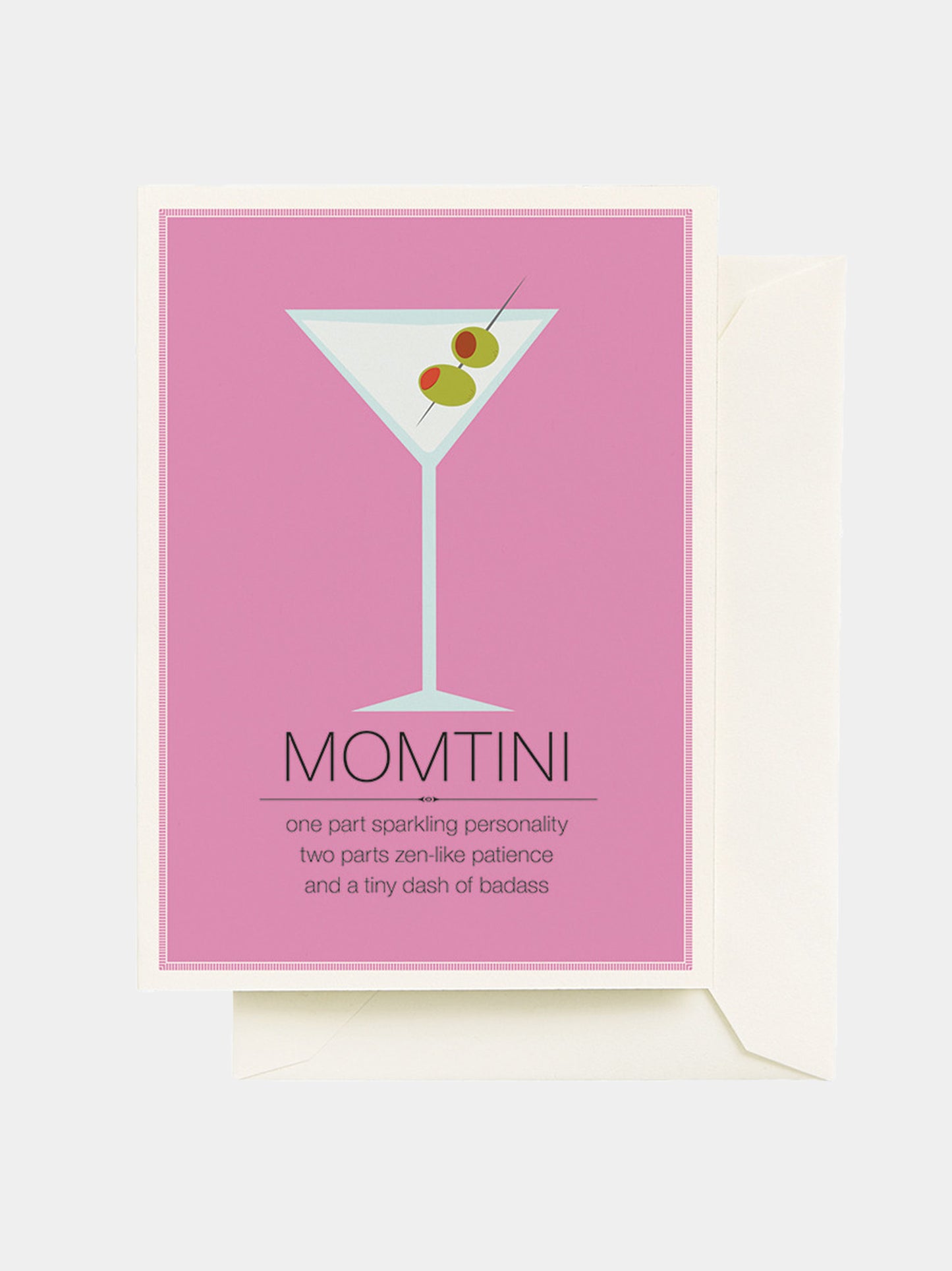 Seltzer Momtini Mother's Day Card - Saint Bernard