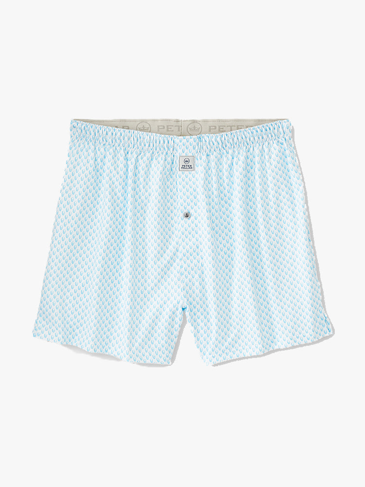 Peter Millar Crown Sport Men's Hudson Performance Boxer - Saint Bernard