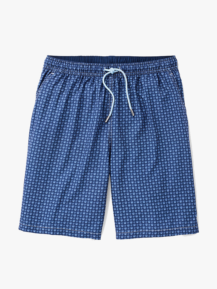 Peter Millar Seaside Men’s Shellignment Swim Trunk - Saint Bernard