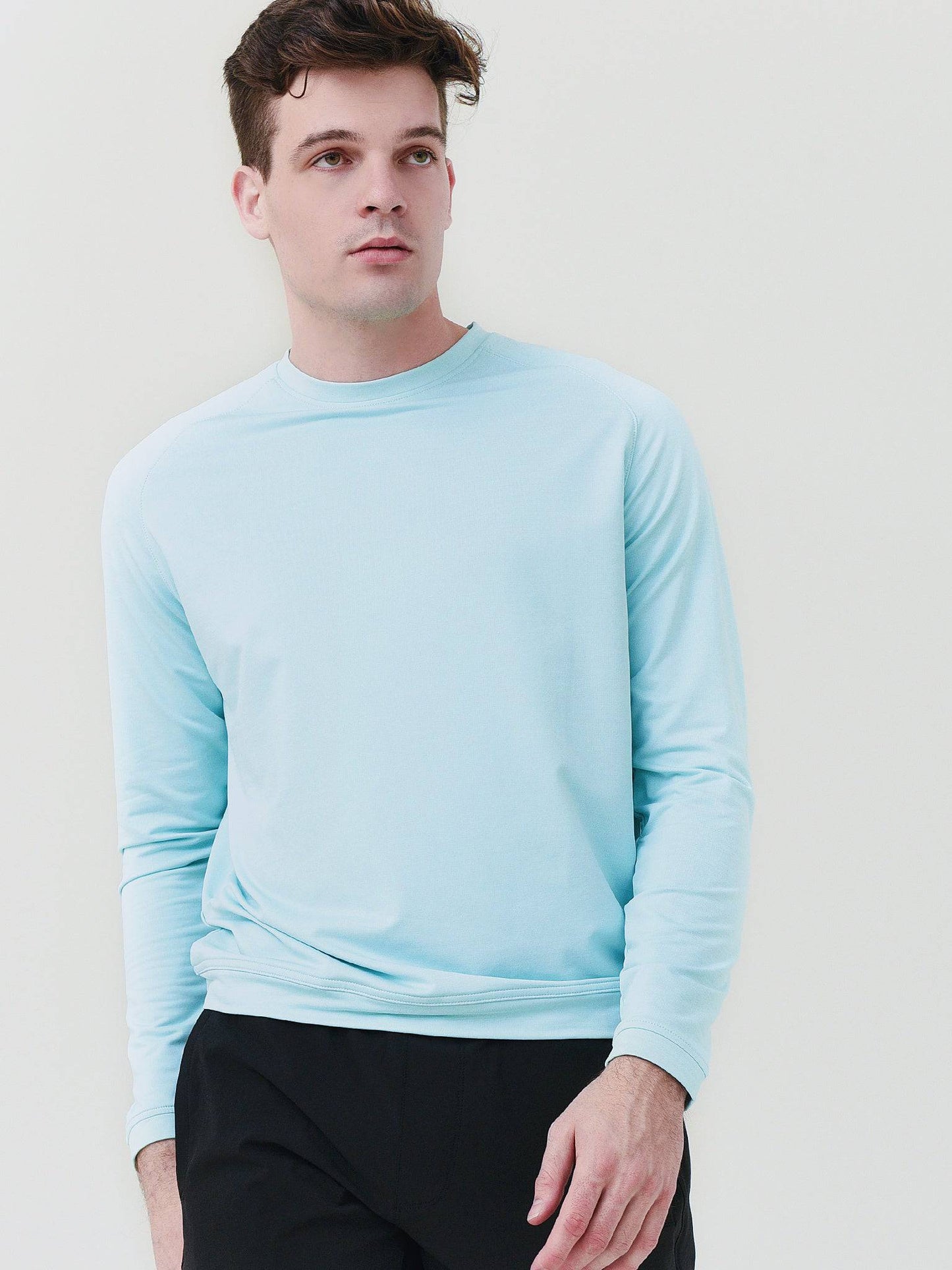 Peter Millar Crown Sport Men's Cradle Performance Crewneck Sweater - Saint Bernard