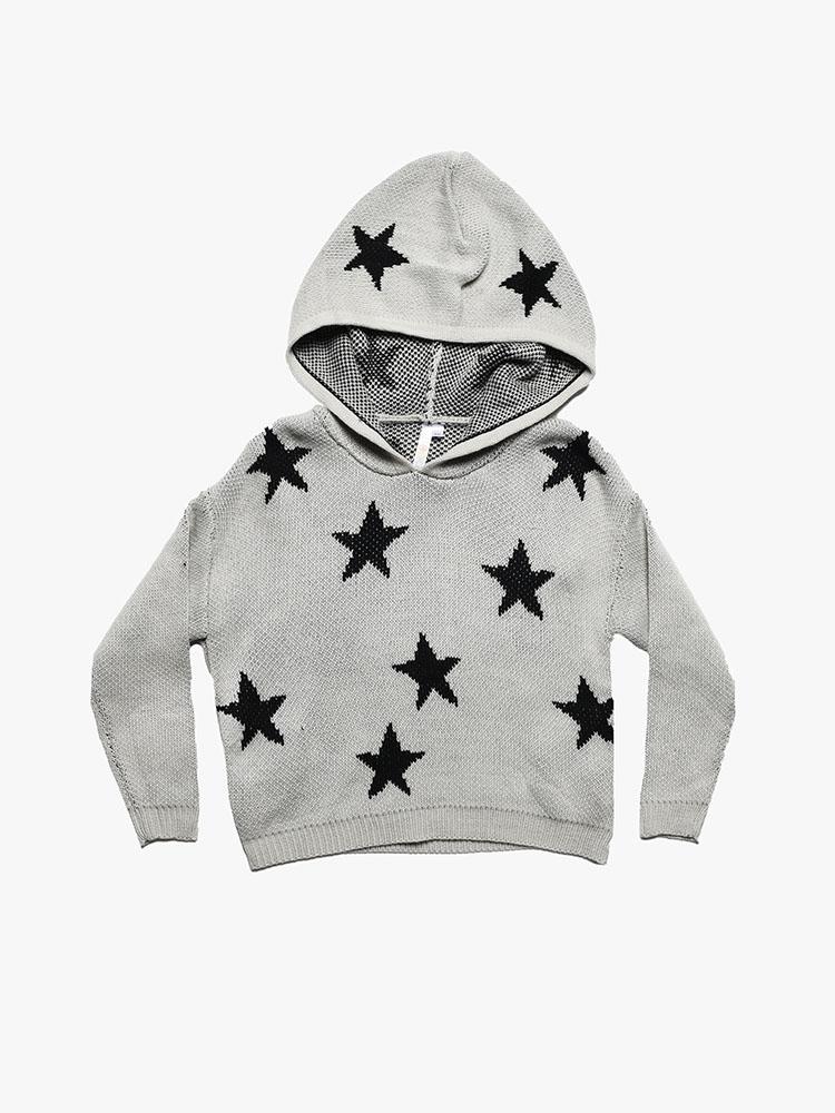 Malibu Sugar Star Hooded Sweatshirt - Saint Bernard