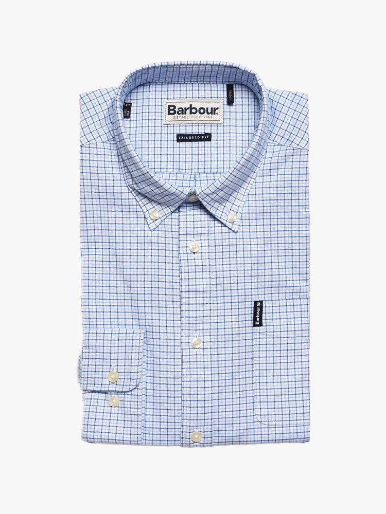 Barbour Men's Tattersal 10 Tailored Fit Shirt - Saint Bernard