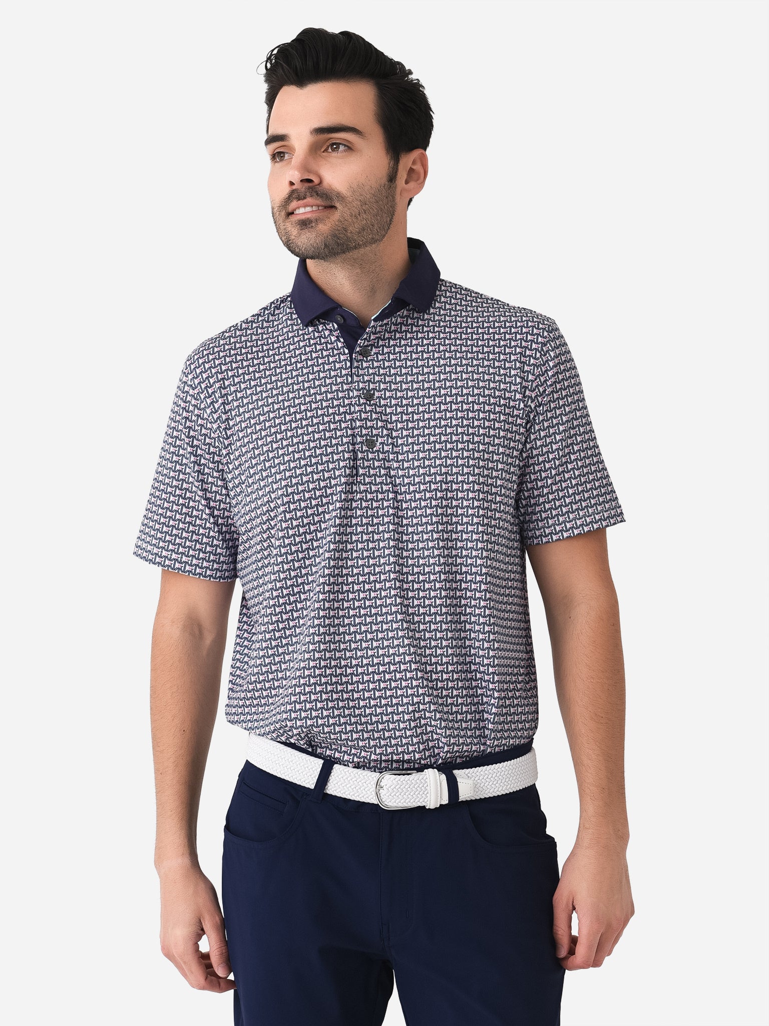 Greyson Men's Monogram Polo – Saint Bernard