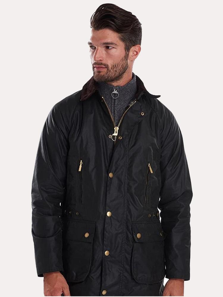 Barbour Icons Beaufort Waxed Cotton Jacket Saint Bernard