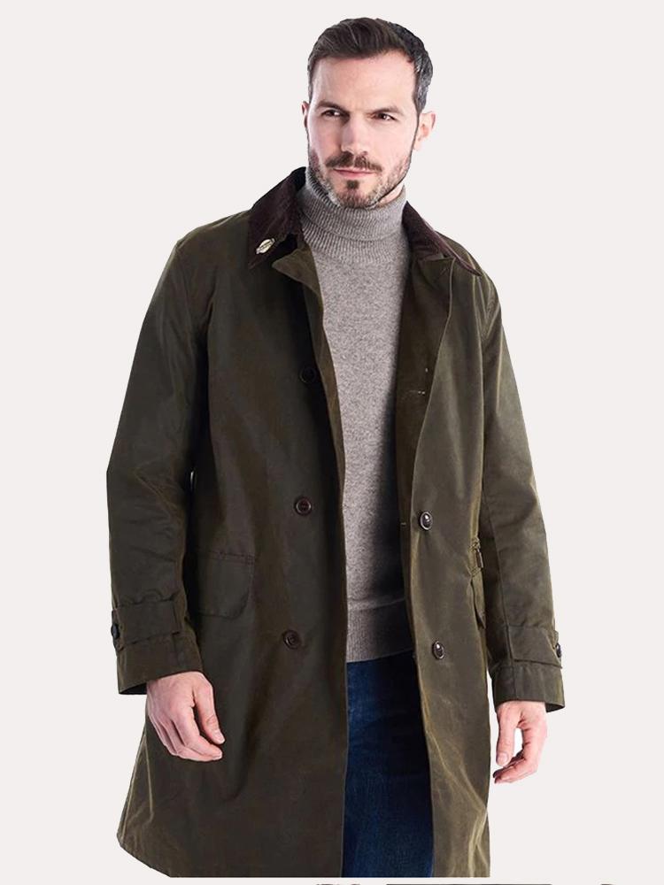 Barbour Icons Haydon Wax Jacket - Saint Bernard