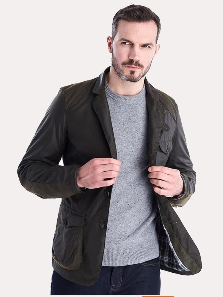 Barbour Icons Beacon Sports Waxed Cotton Jacket Saint