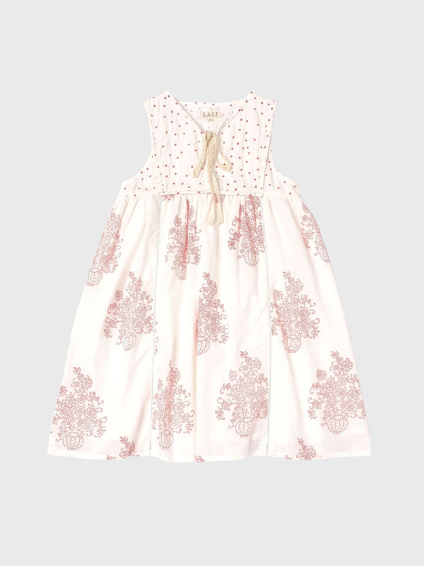 Lali Girls' Midi Dress - Saint Bernard