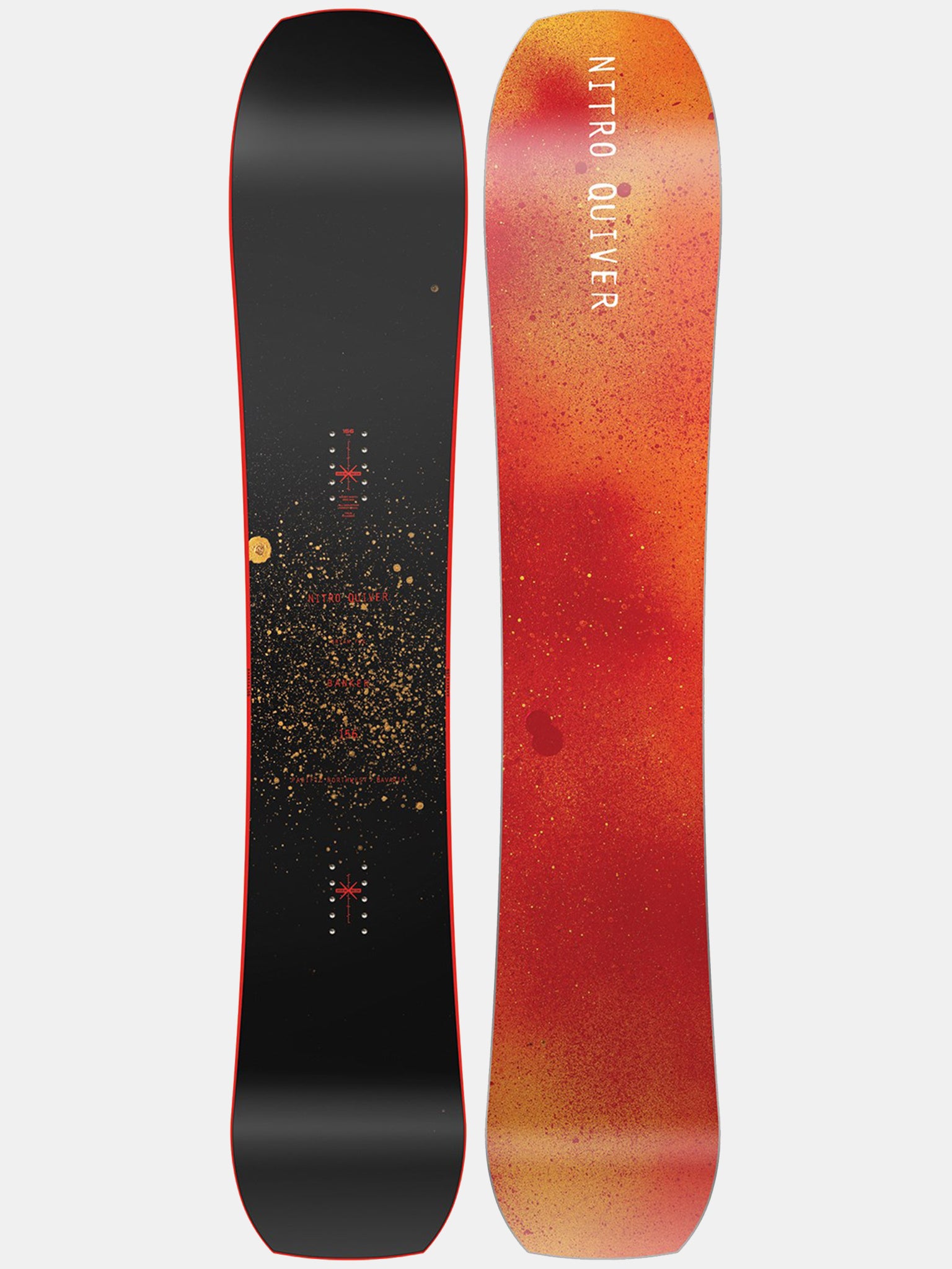 nitro banker quiver snowboard Nitro Banker Snowboard 2022