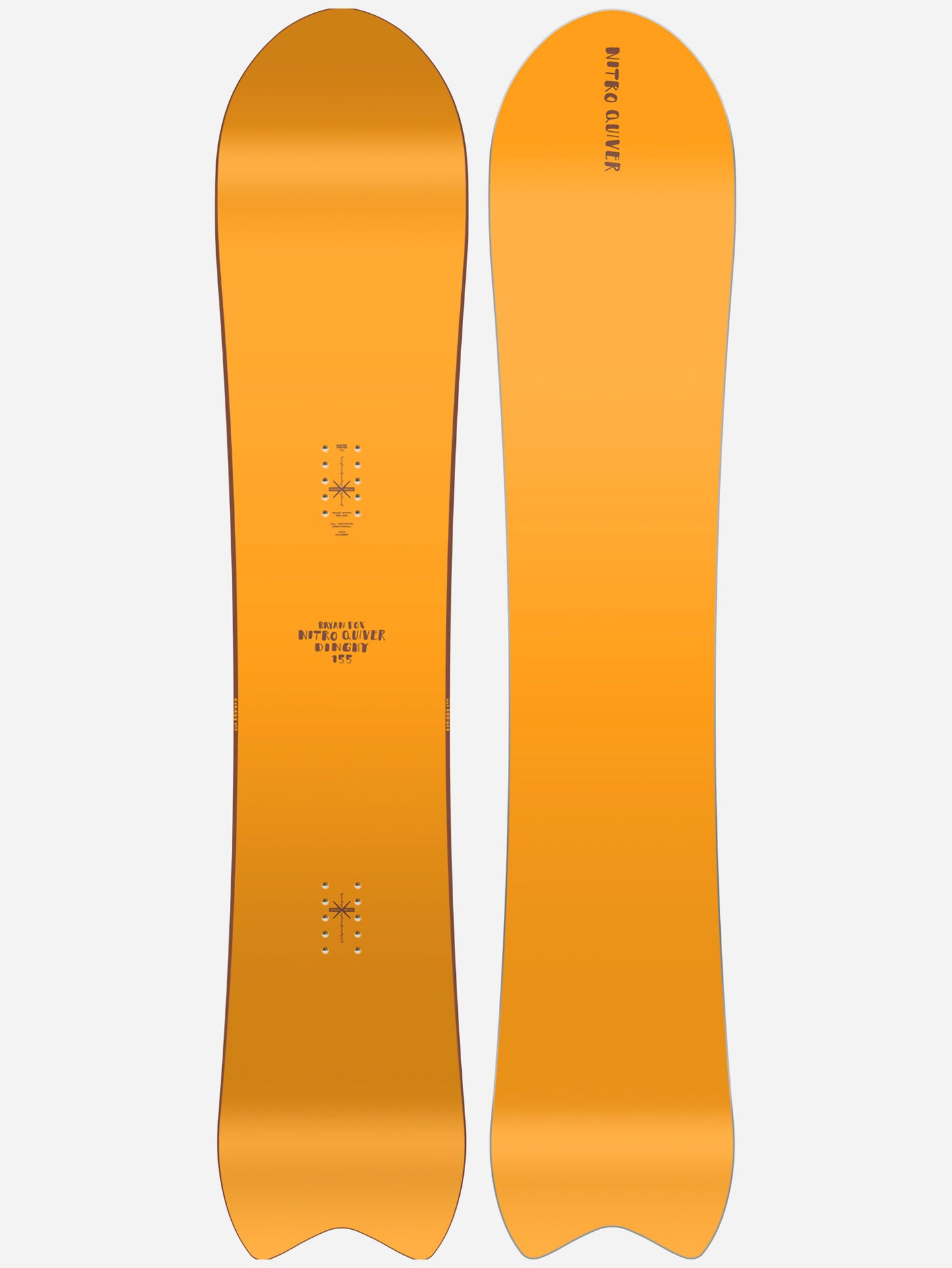 Nitro The Quiver Dinghy Snowboard 2023 - Saint Bernard