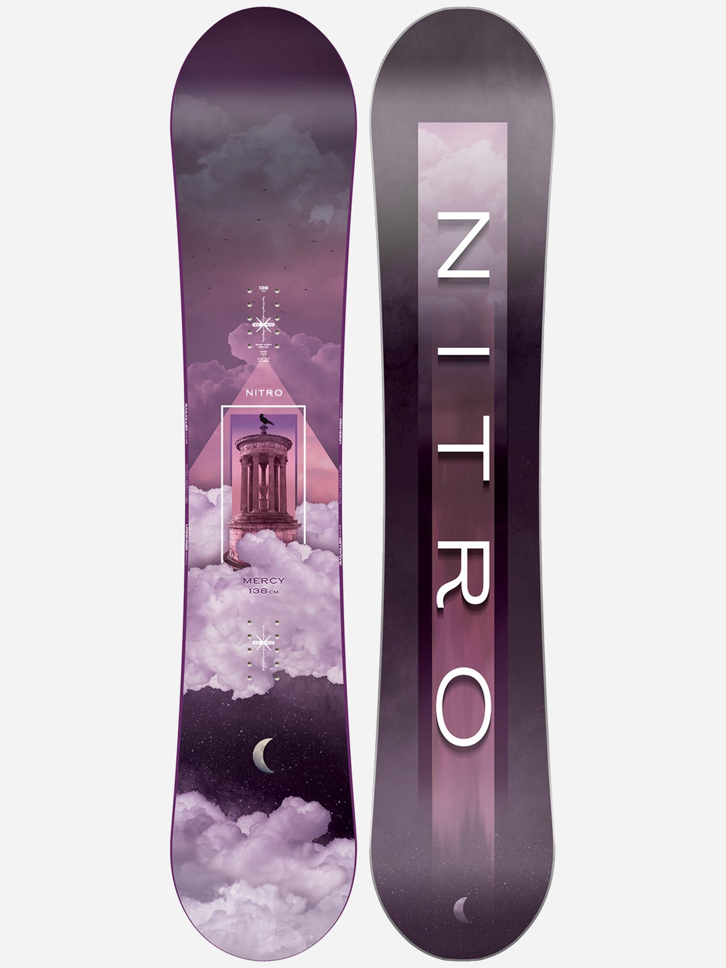 Nitro Mercy Women's Snowboard 2023 - Saint Bernard