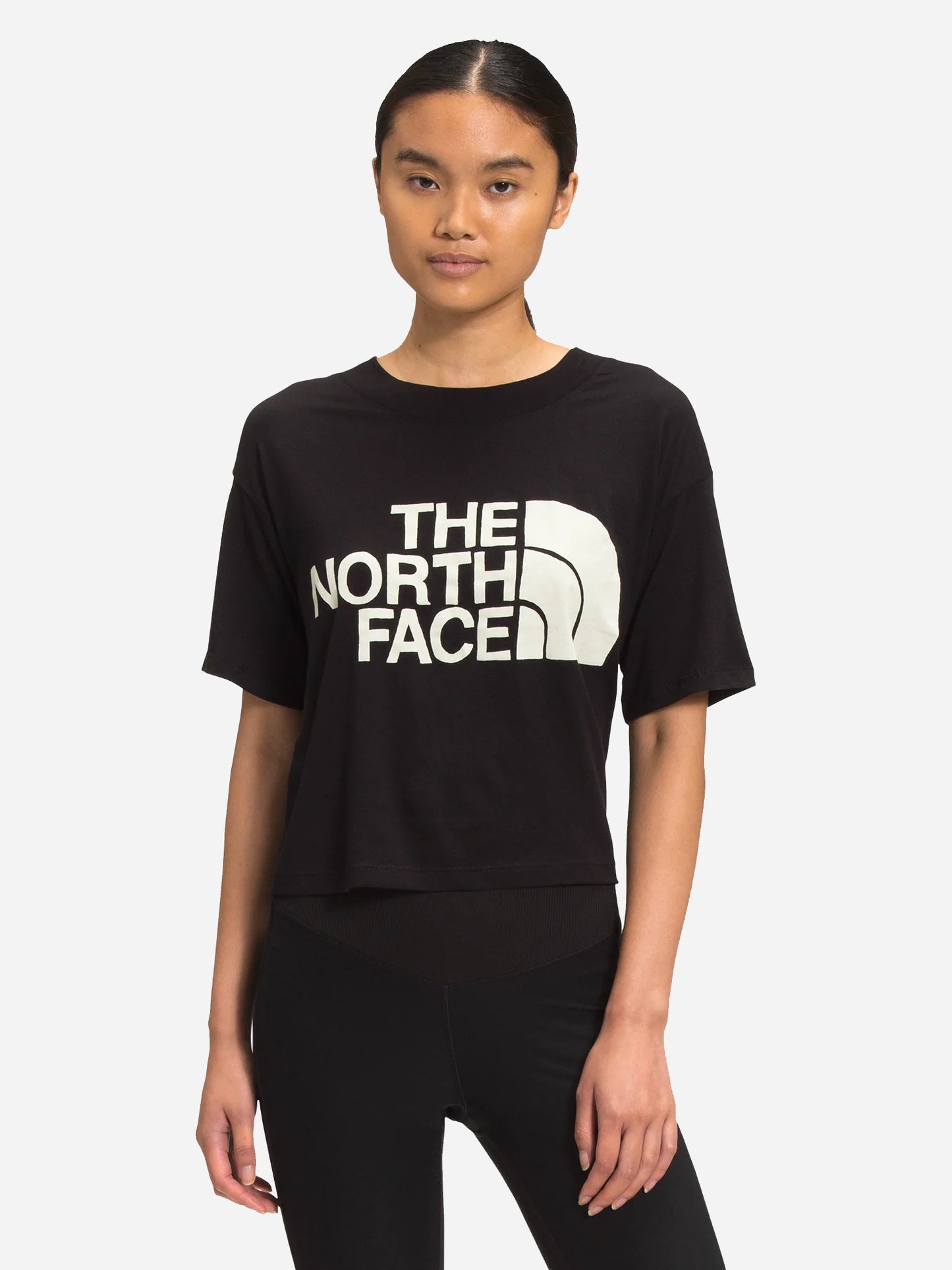 The North Face Women's Short Sleeve Half Dome Cropped Tee - Saint Bernard