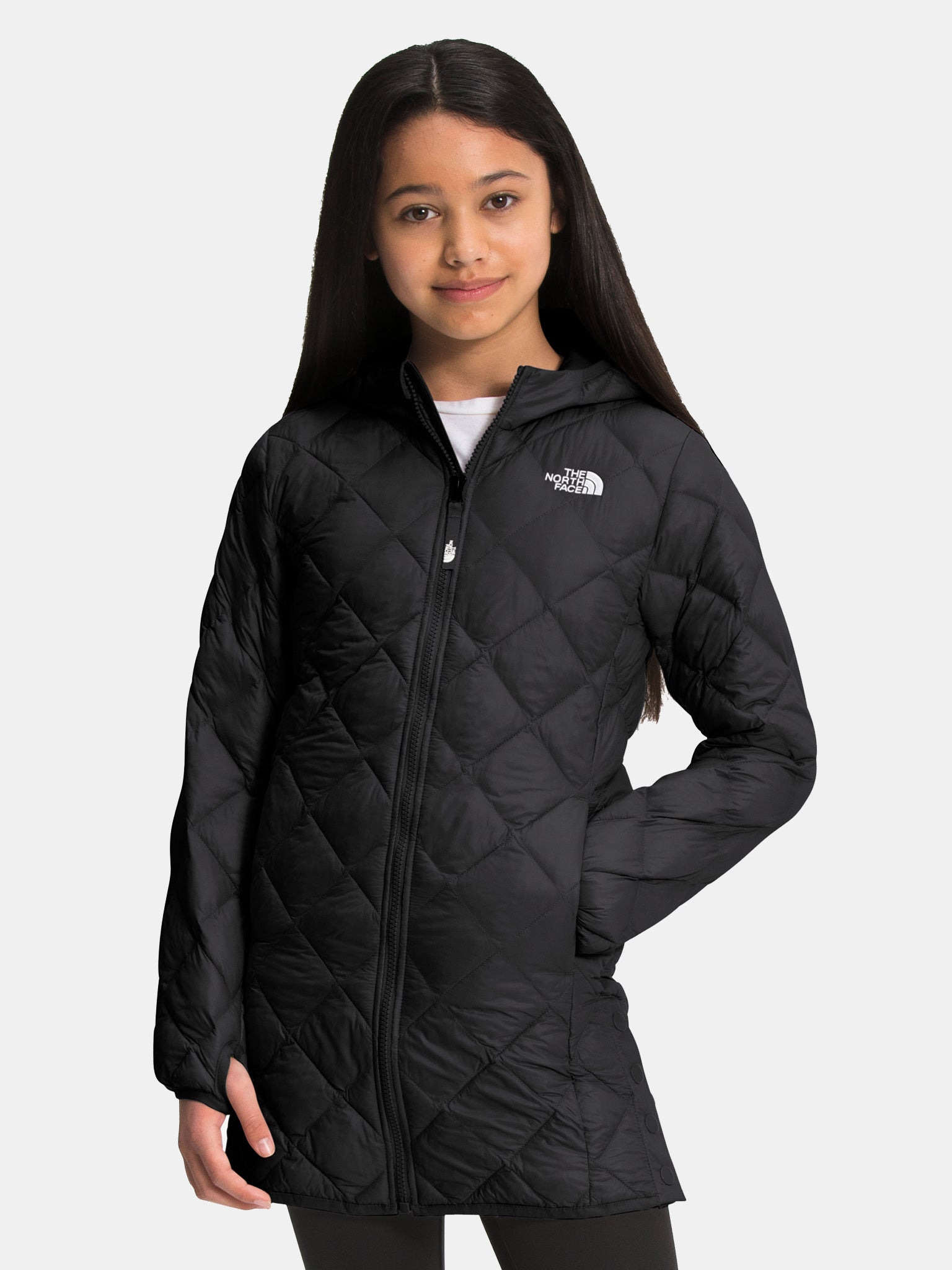 The North Face Girls' ThermoBall Eco Parka Saint Bernard
