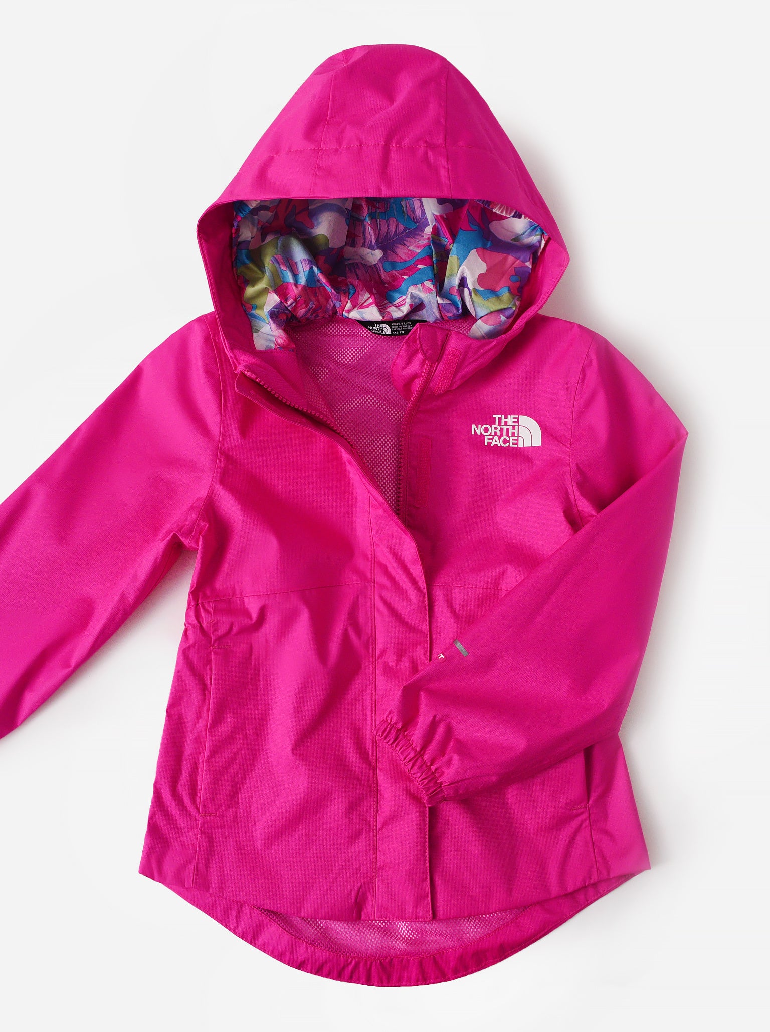 The North Face Girls' Antora Rain Jacket Saint Bernard