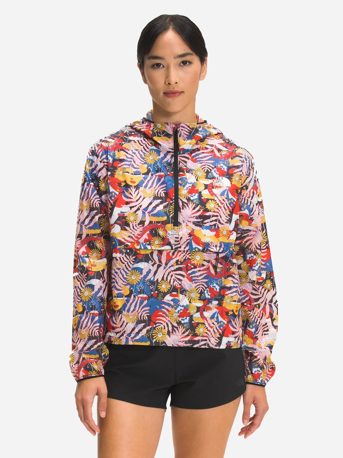 The North Face Women’s Printed Windy Peak Anorak - Saint Bernard