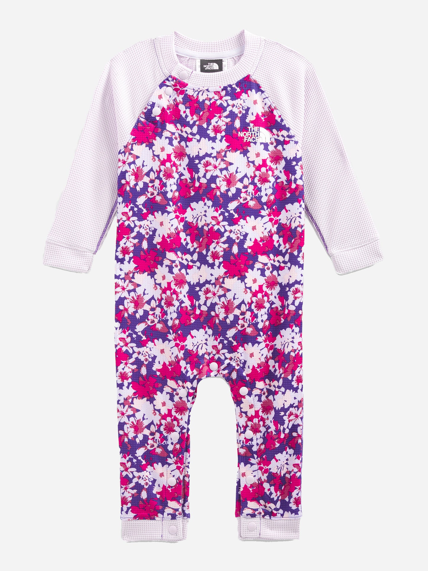 The North Face Baby Waffle Base Layer One-Piece - Saint Bernard