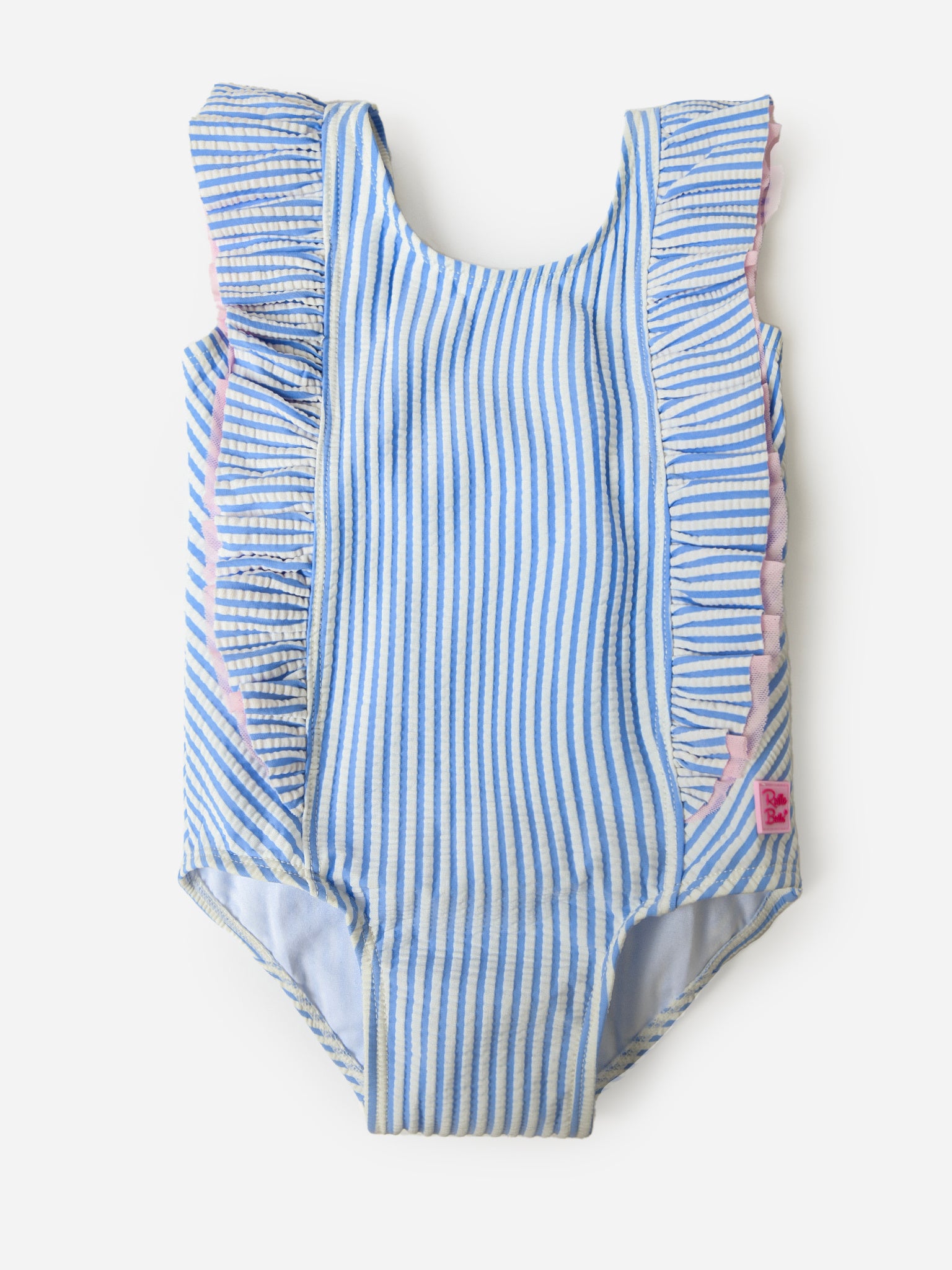 Once Upon A Castle Long Sleeve Swimsuit by RuffleButts main image 1