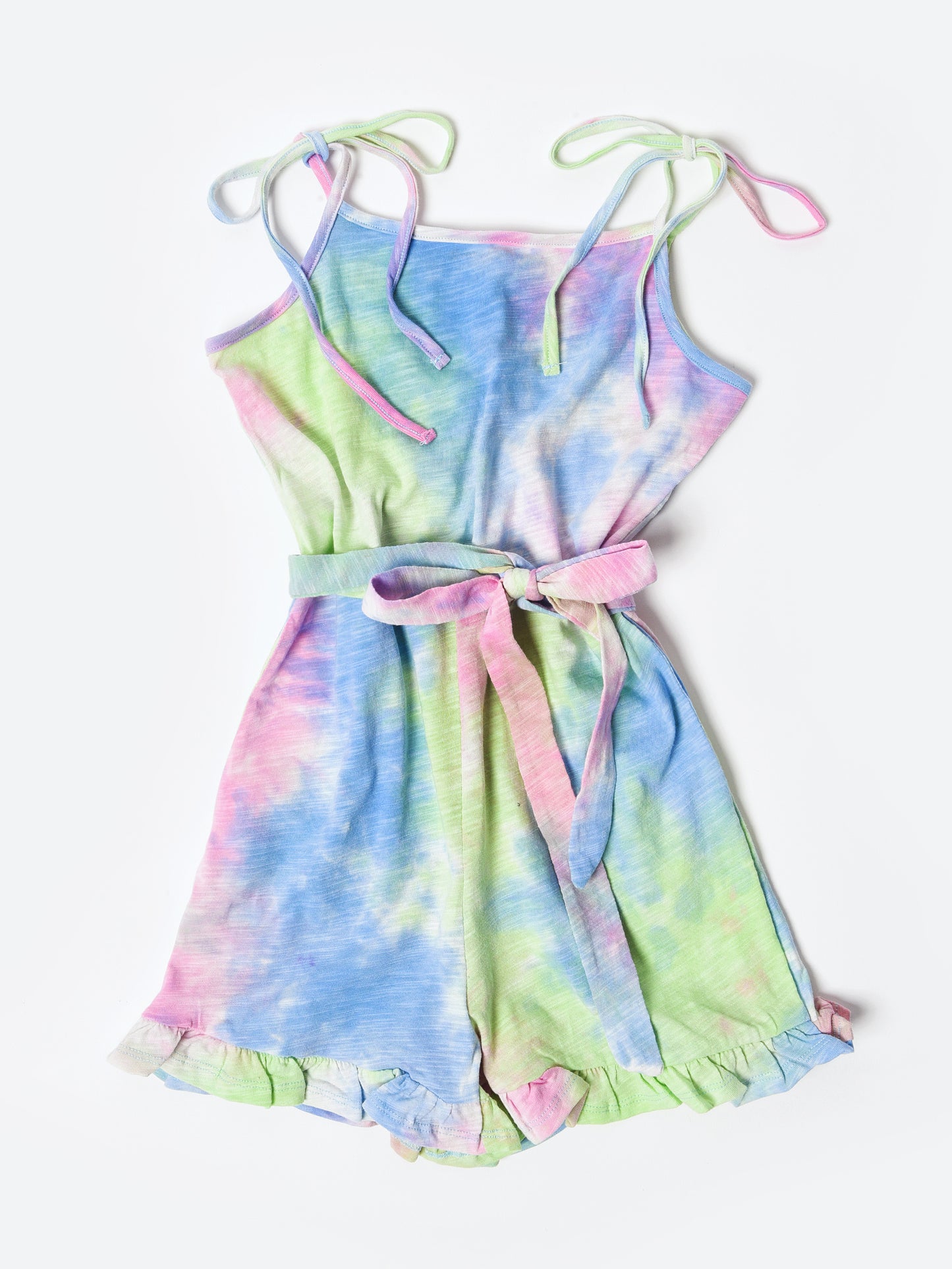 Penelope Tree Knit Romper - Saint Bernard