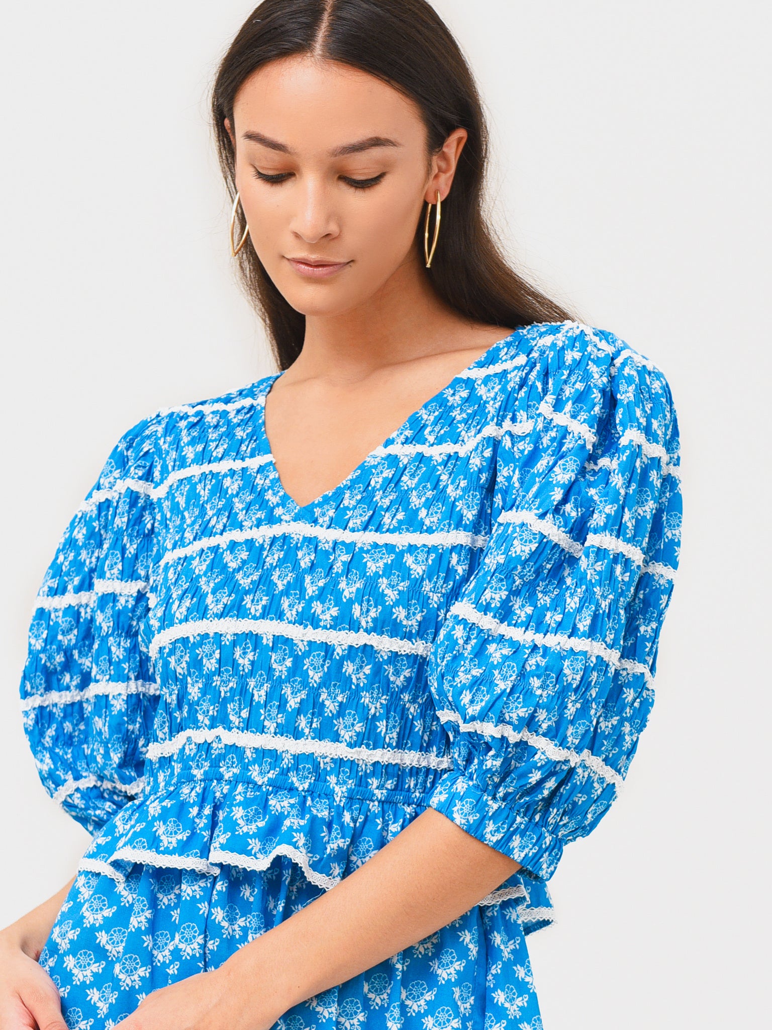 SEA Women's Annika Smocked Dress – Saint Bernard SEA Women's Annika Smocked Dress – Saint Bernard