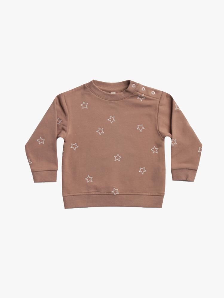 Quincy Mae Fleece Sweatshirt - Saint Bernard