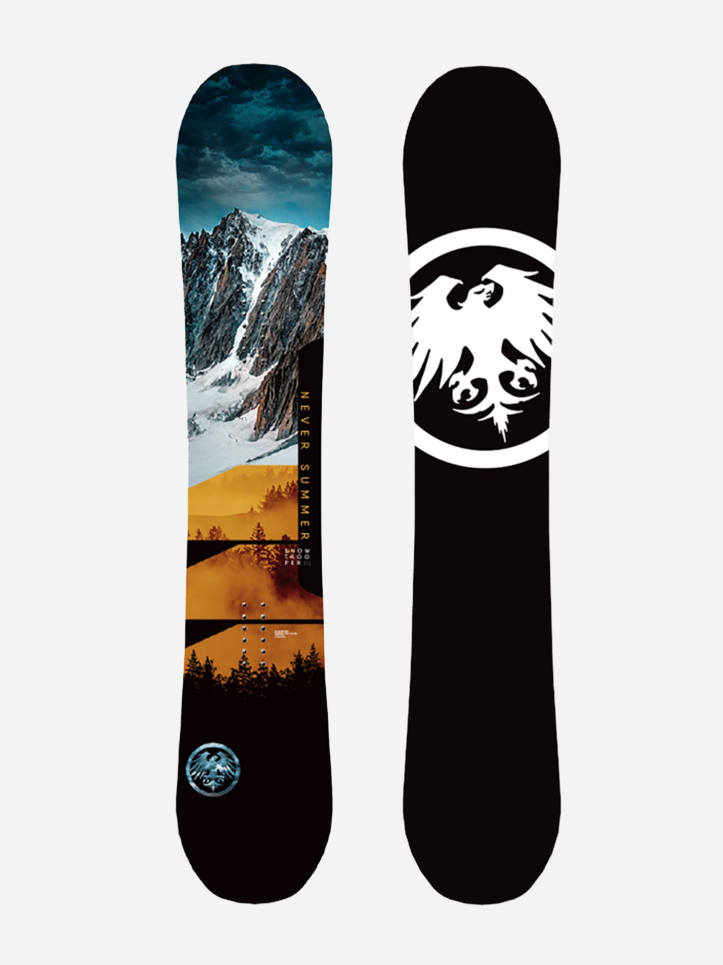 Never Summer Snowtrooper Snowboard 2023 - Saint Bernard
