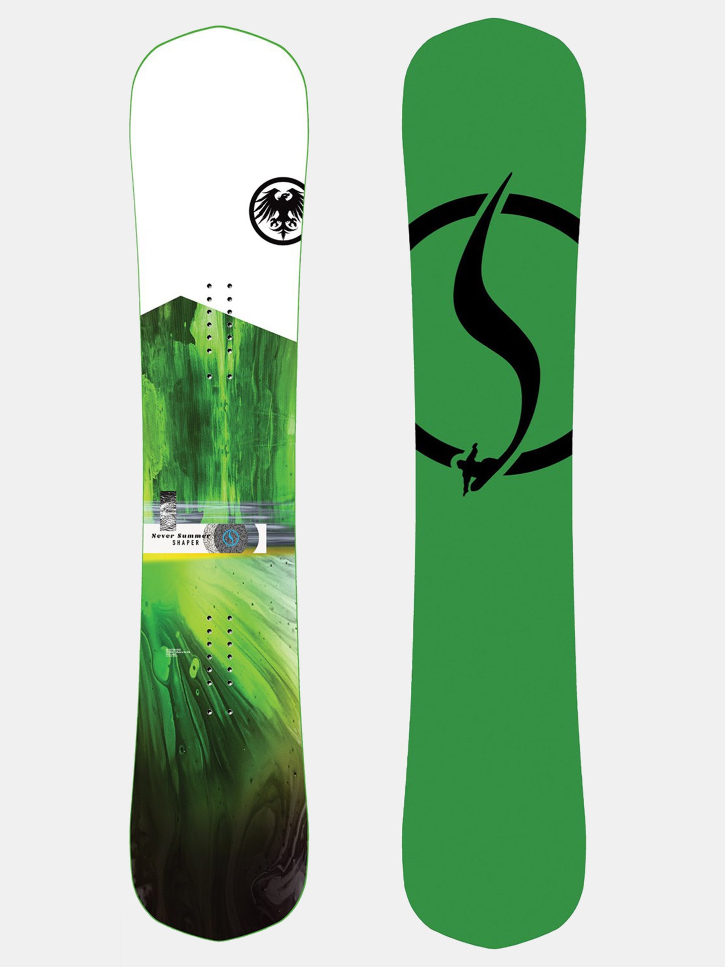 Never Summer Shaper Twin Snowboard 2022 - Saint Bernard