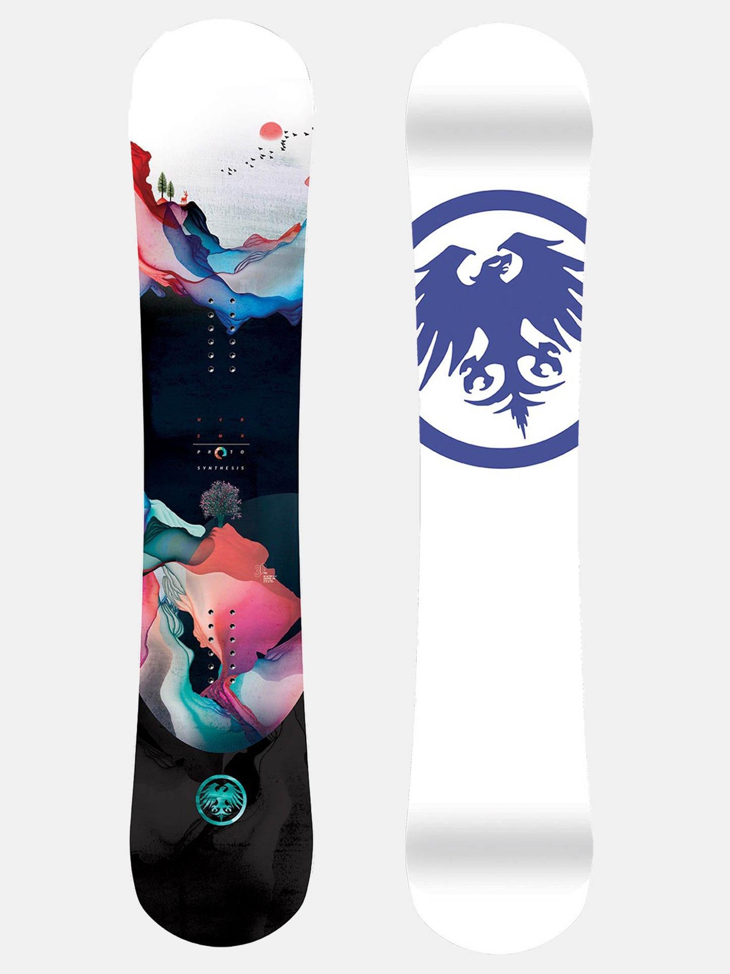 Never Summer Women's Proto Synthesis Snowboard 2021 - Saint Bernard