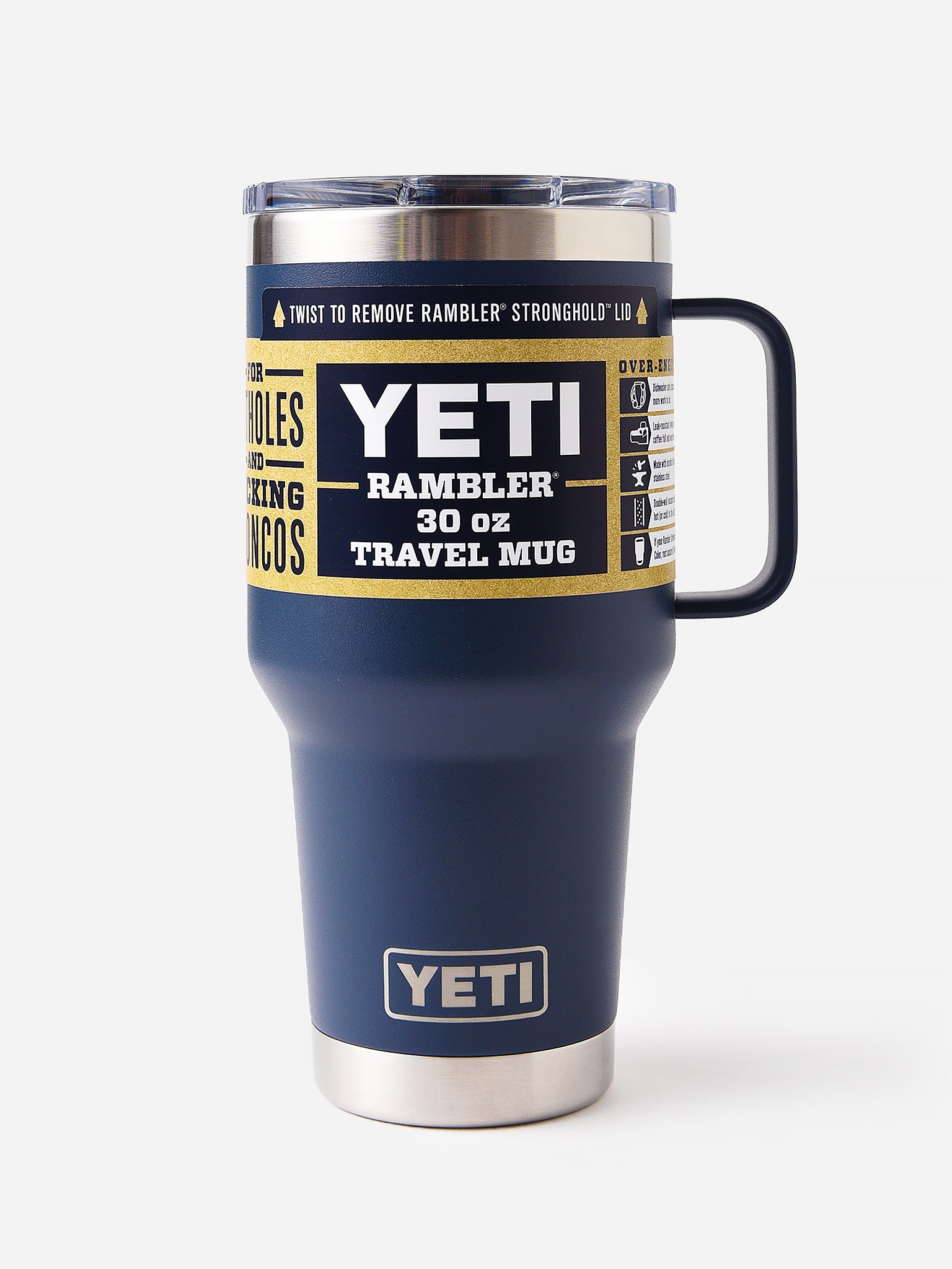 Yeti Rambler 30oz Travel Mug with Stronghold Lid –