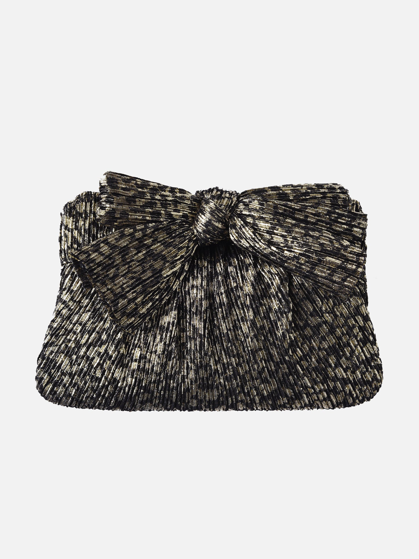 Loeffler Randall Rayne Pleated Bow Clutch - Saint Bernard