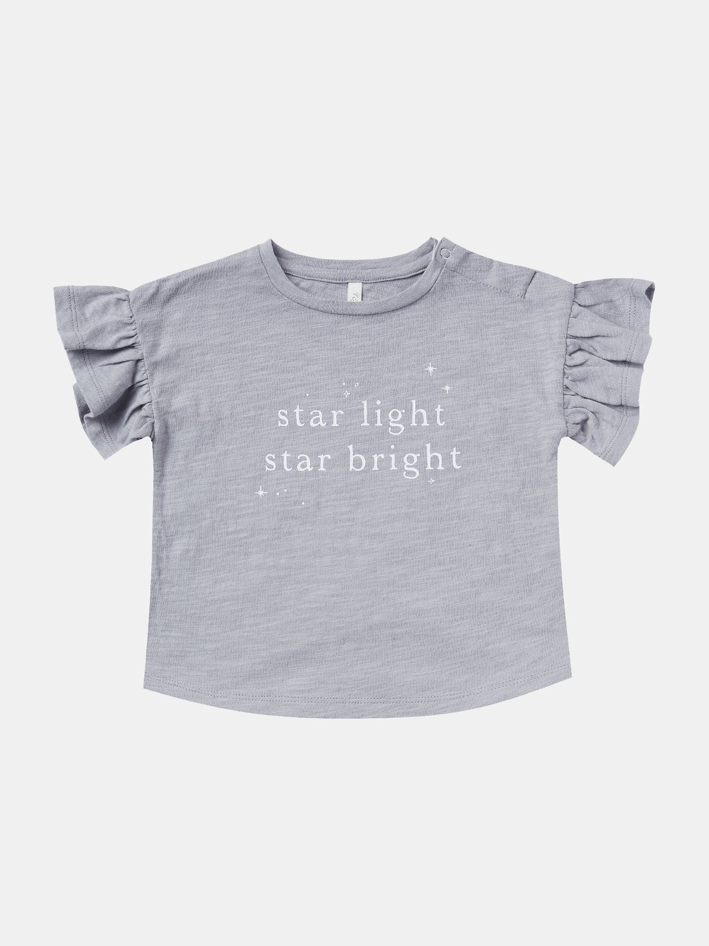 Rylee & Cru Little Girls' Star Light Flutter Tee - Saint Bernard