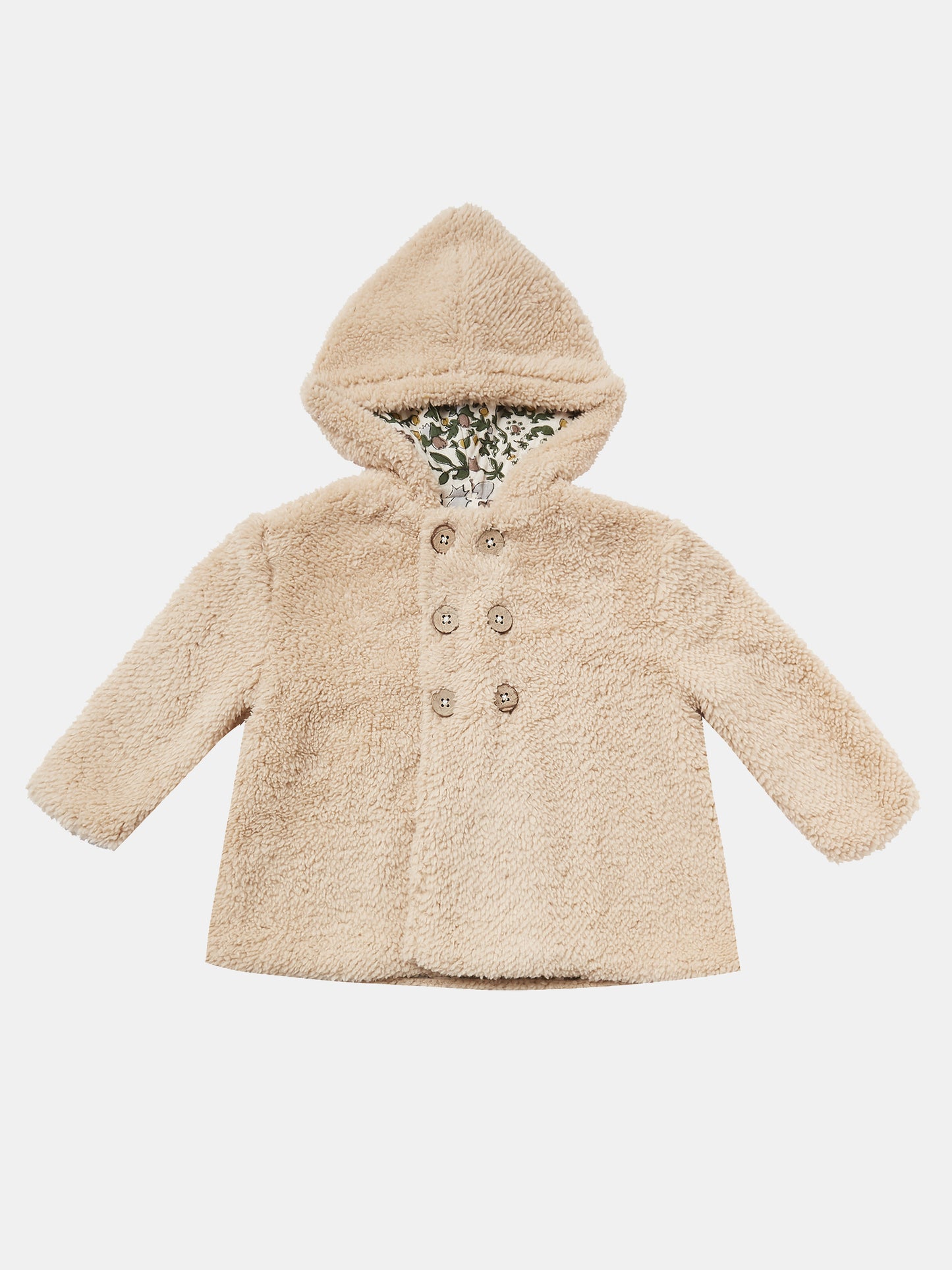 Rylee & Cru Little Girls' Double Breasted Coat - Saint Bernard