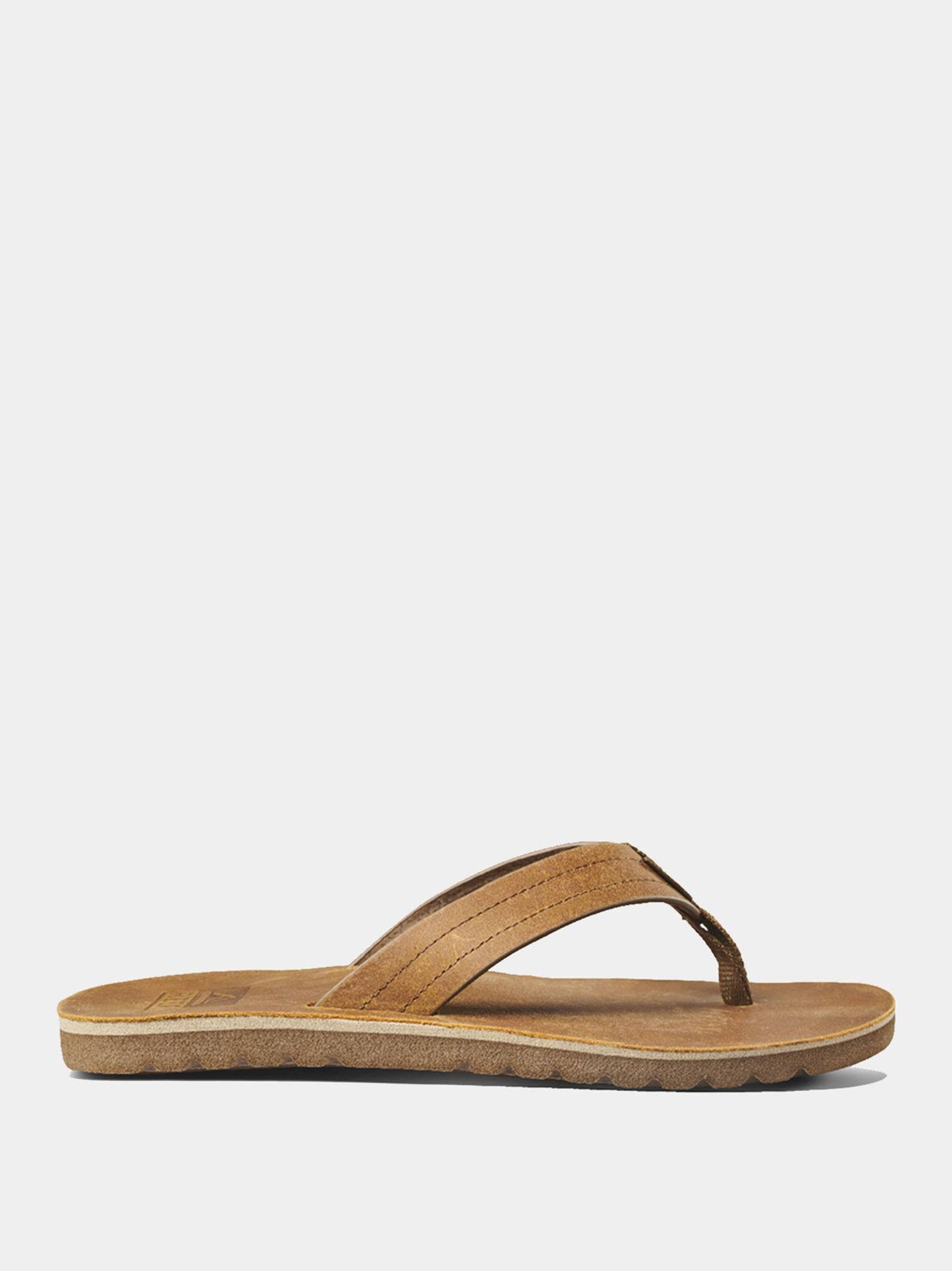 Reef Men's Voyage Leather Flip Flop - Saint Bernard