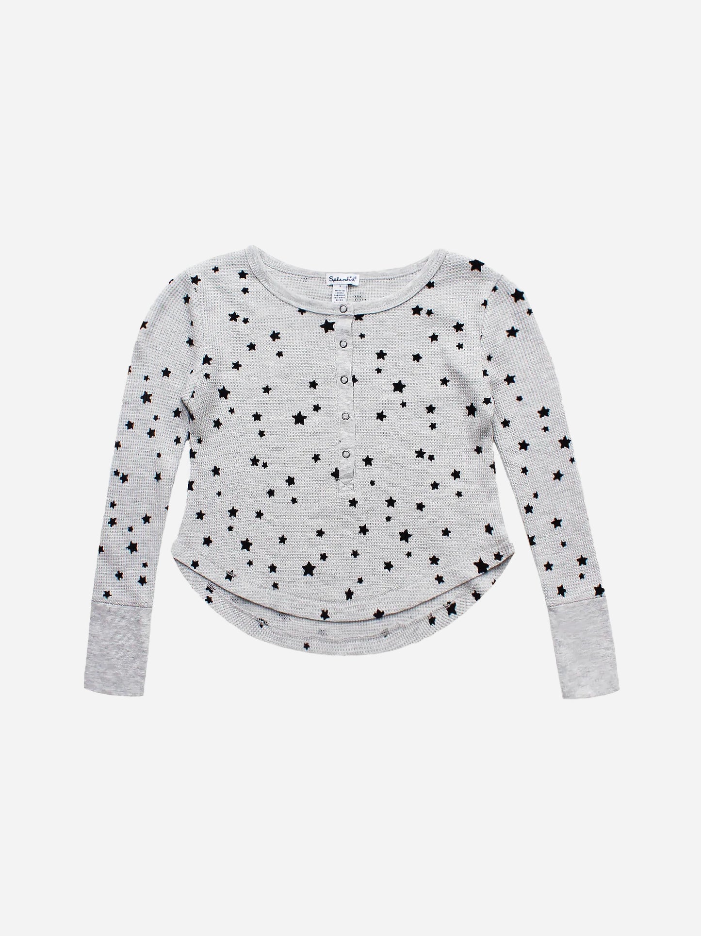 Splendid Girls' Thermal Star Henley - Saint Bernard
