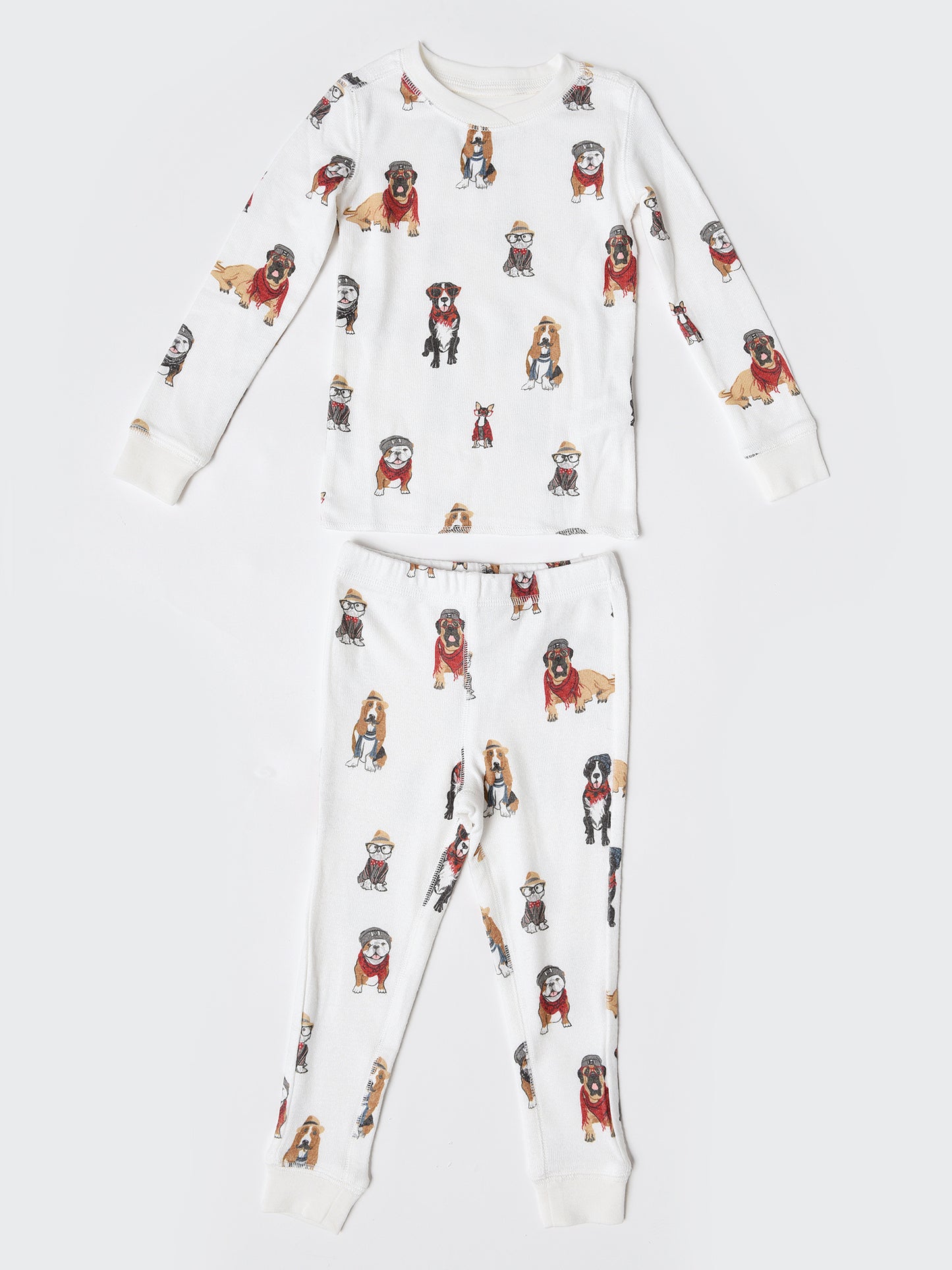 P.J. Salvage Little Kids' Hipster Hound PJ set - Saint Bernard