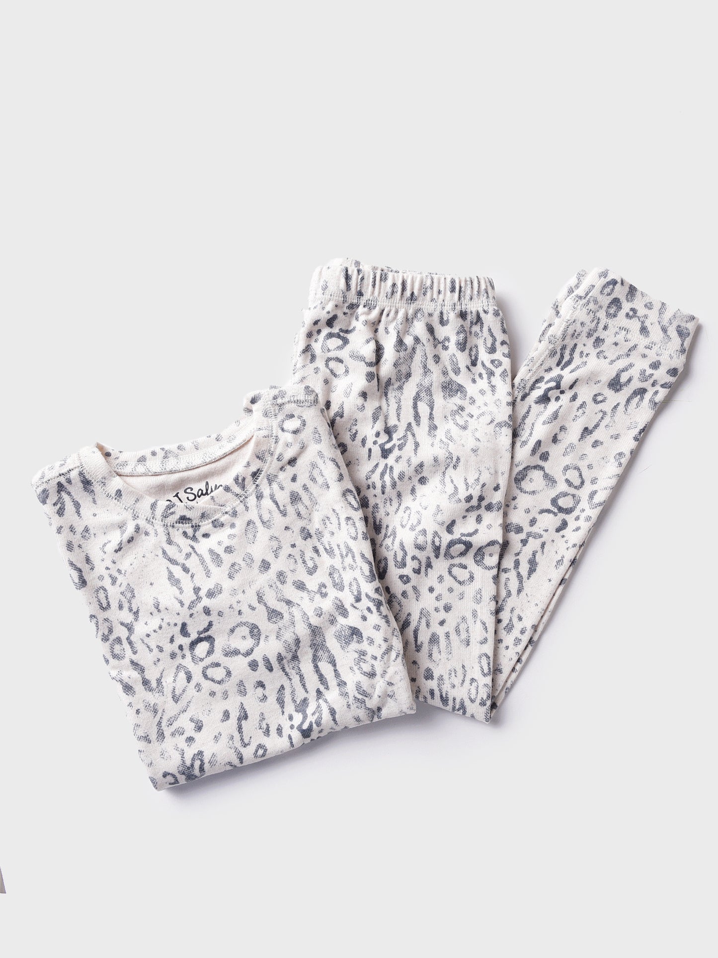 P.J. Salvage Girls' Peachy Pajama Set - Saint Bernard