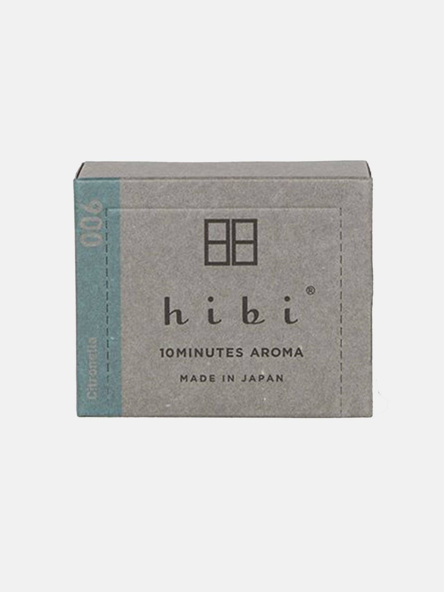 Hibi Citronella Incense Matches Box - Saint Bernard