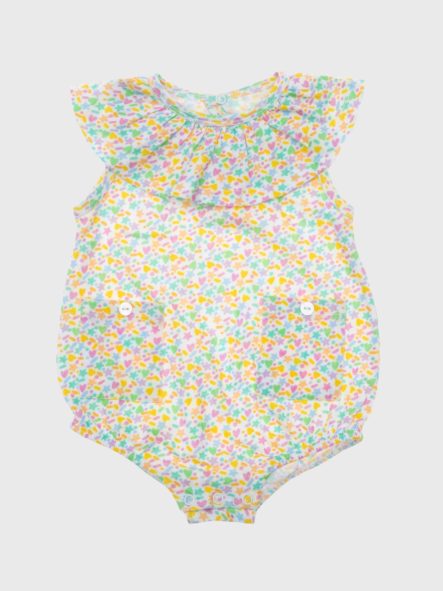 Lucky Jade Little Girls' Candy Confetti Baby Bubble - Saint Bernard