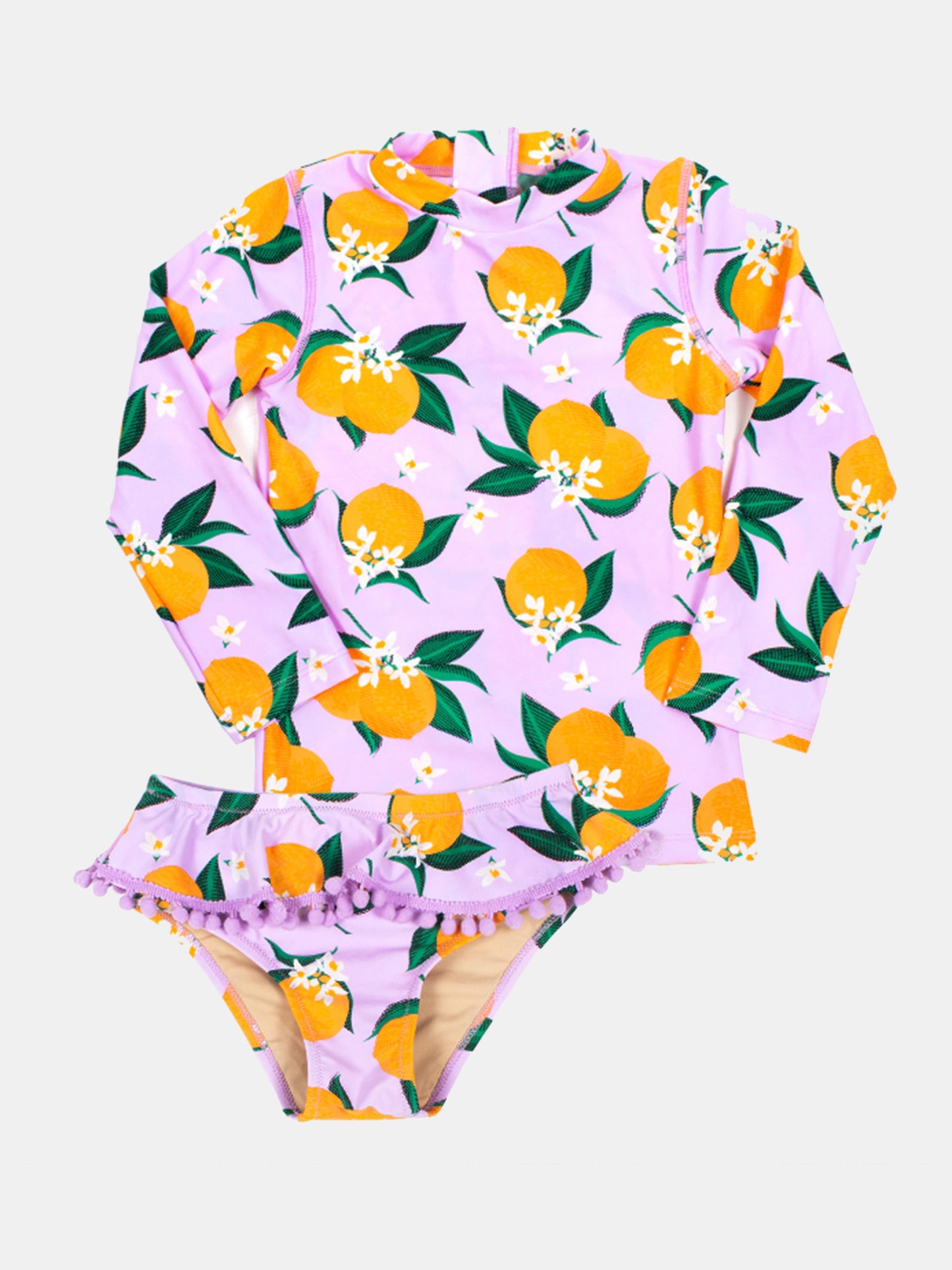 Shade Critters Girls' Rash Guard Set - Saint Bernard