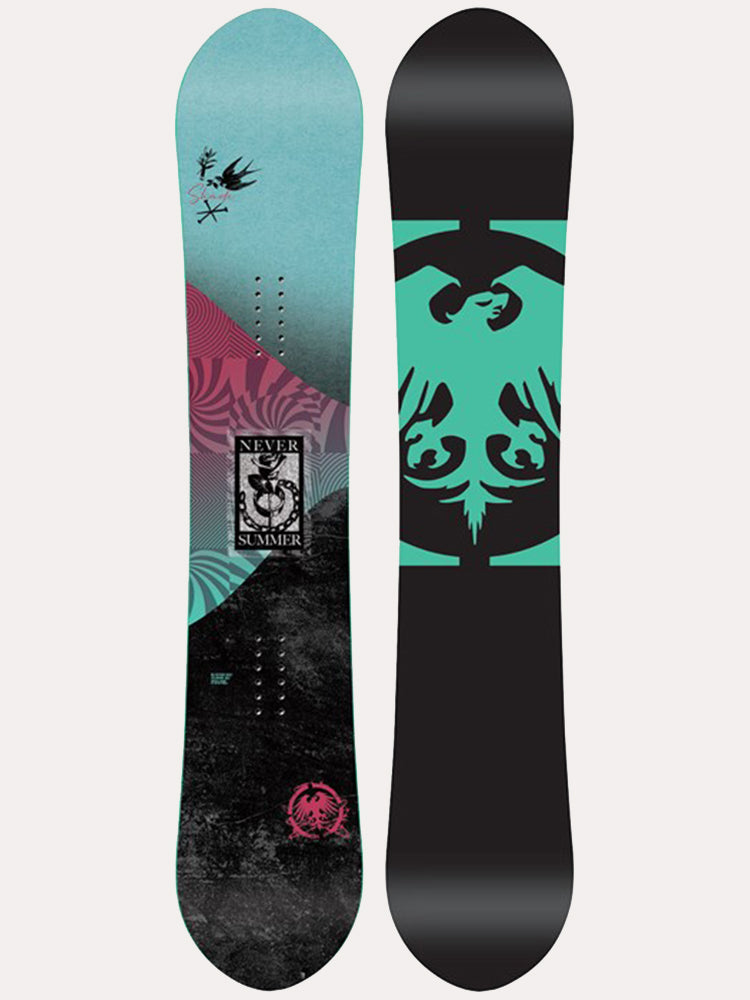 NEVER SUMMER WOMEN'S SHADE SNOWBOARD 2020 - Saint Bernard