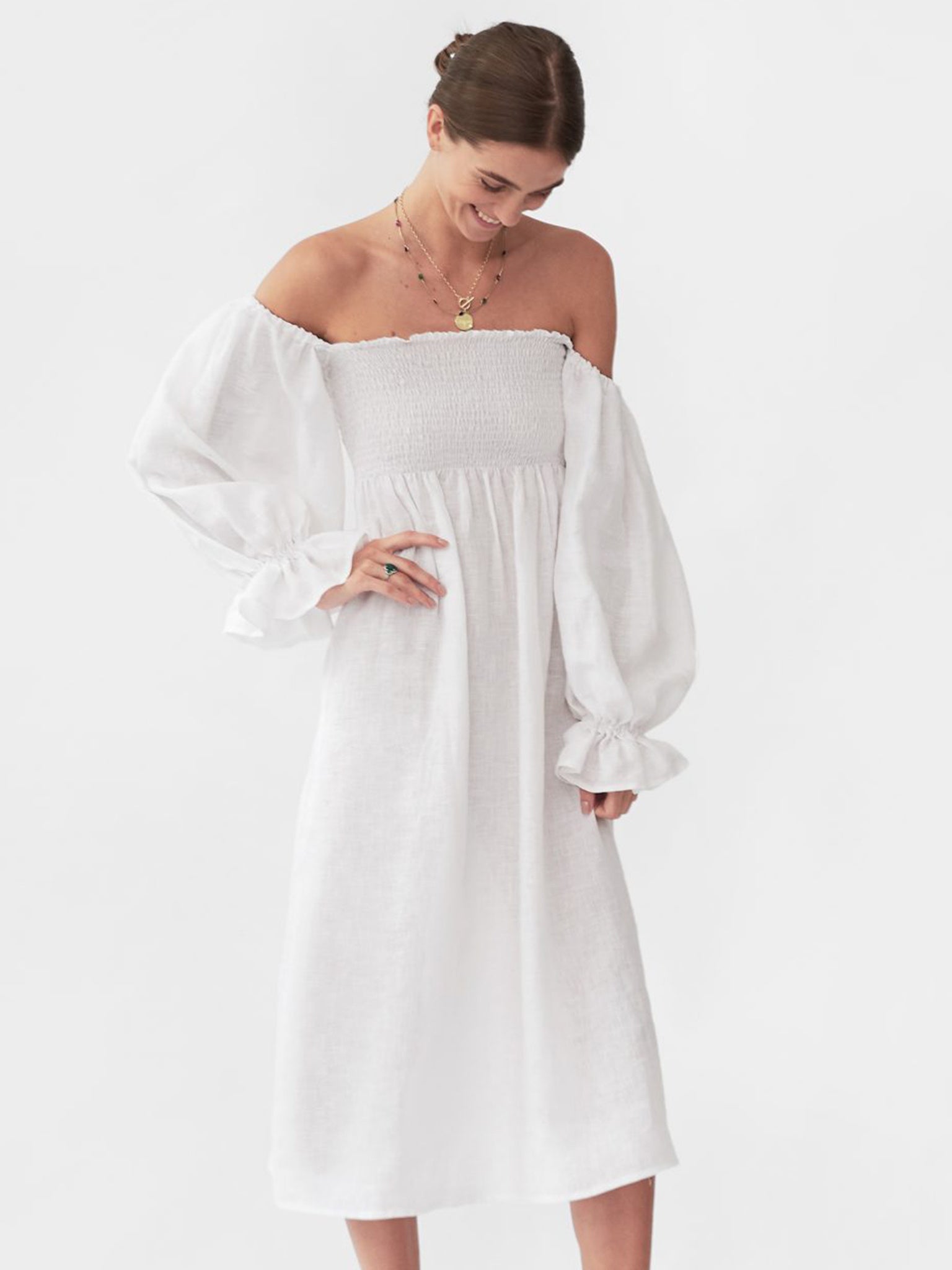 Sleeper Women's Atlanta Linen Dress Sleeper Women's Atlanta Linen Dress