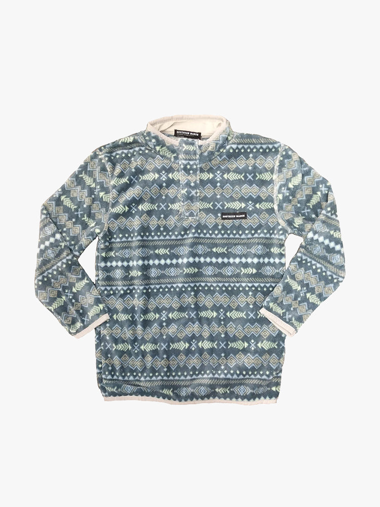 Southern Marsh Boys’ Culebra Catch Fleece Pullover - Saint Bernard