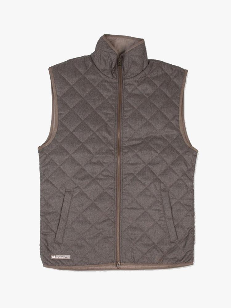 Southern Marsh Boys' Newton Quilted Vest - Saint Bernard