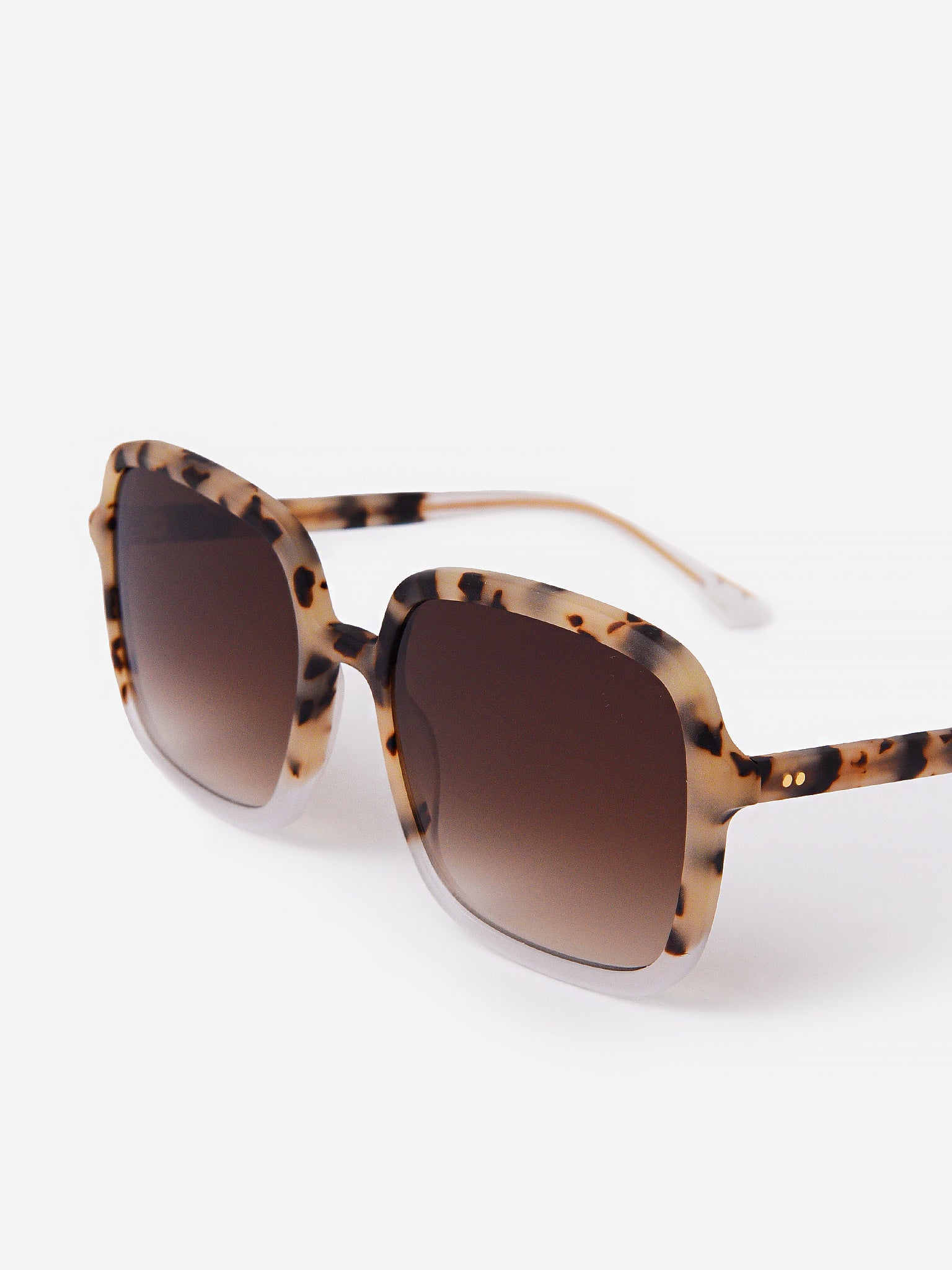 Krewe Oversized Tortoiseshell Women\'s Sunglasses Krewe St. Louis Tortuga 12K Sunglasses – Shop Chou Chou main image 4