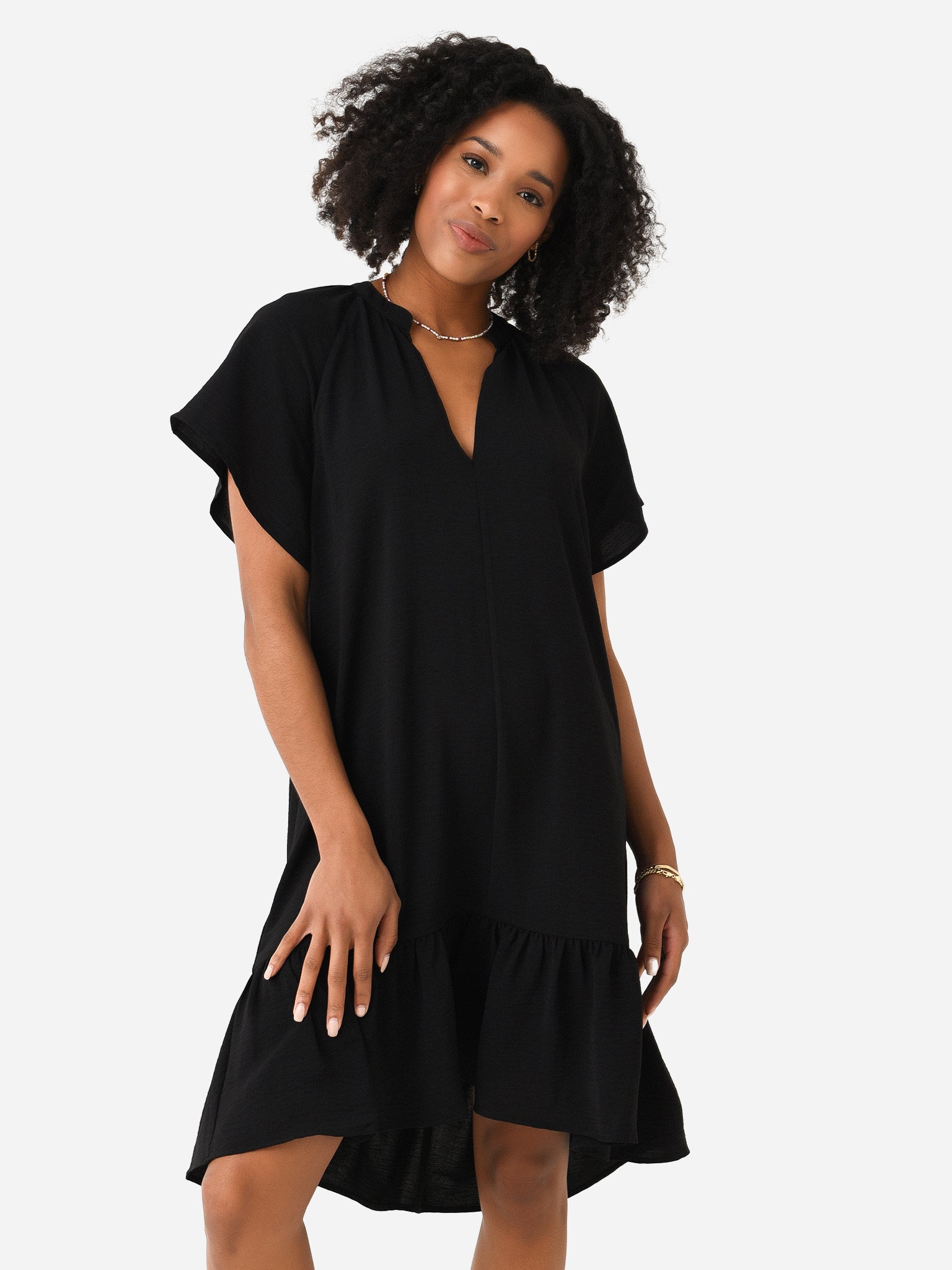 Brochu Walker Women's The Seda Flutter Sleeve Dress