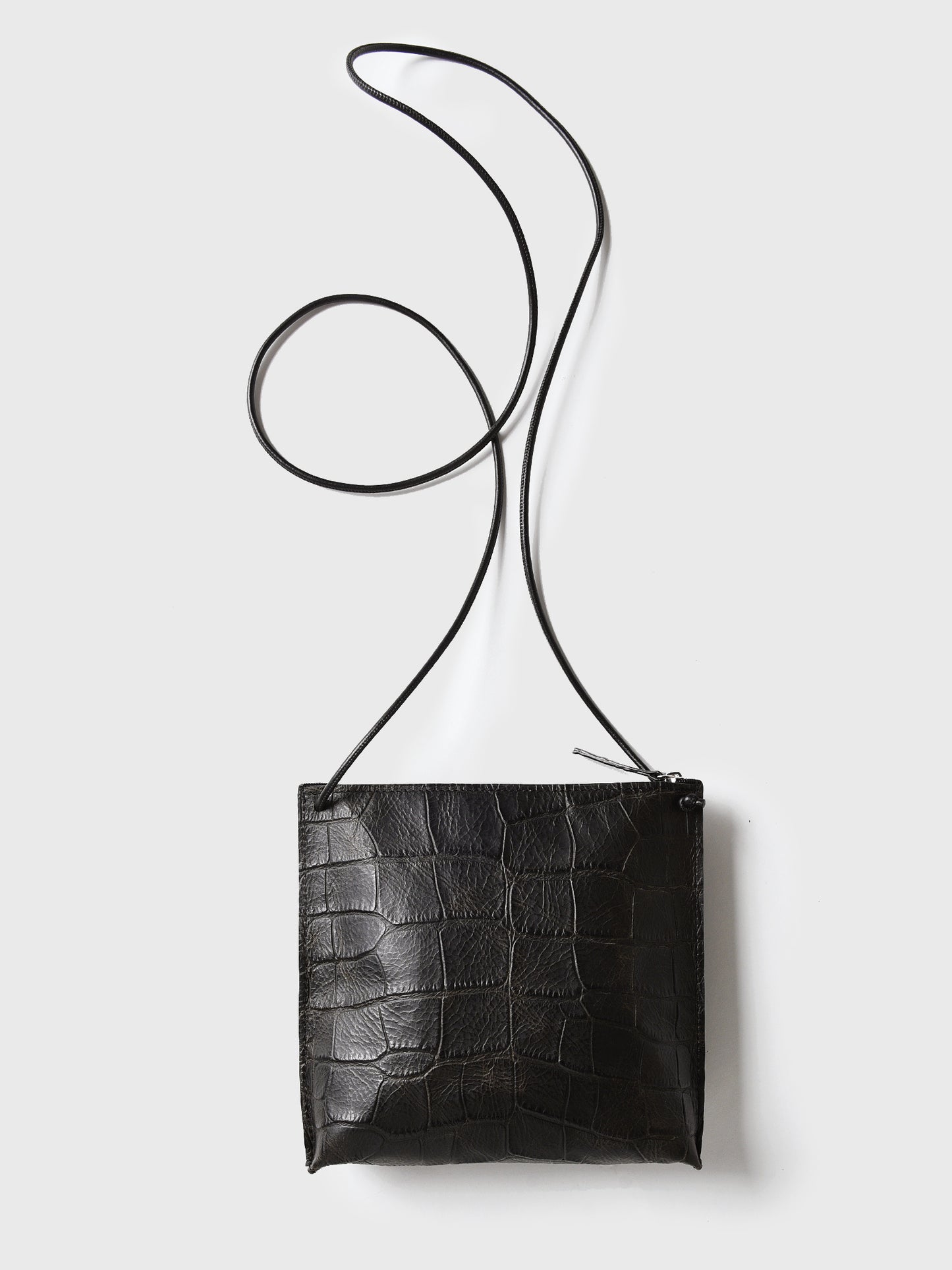 B-May Strappy Pouch Vintage Black Gator - Saint Bernard